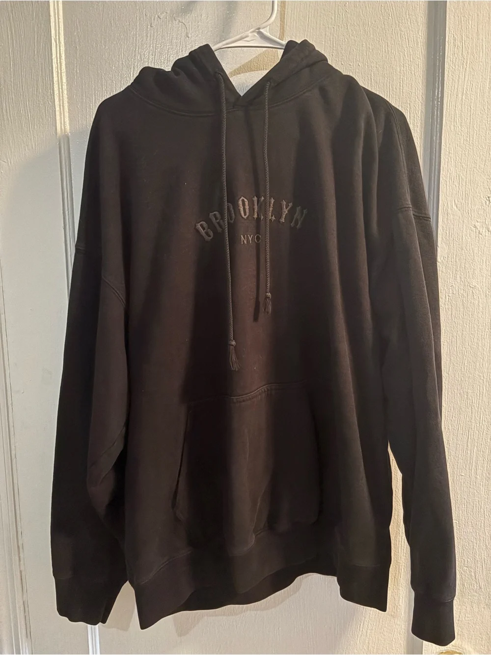 Brandy Melville Black Brooklyn NYC Hoodie - Women’s